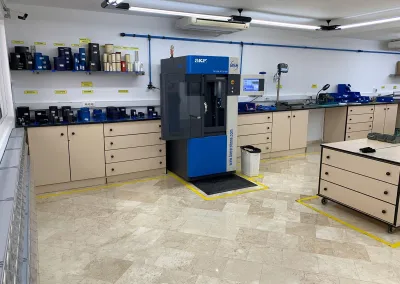 Taller con sistema de producción SKF