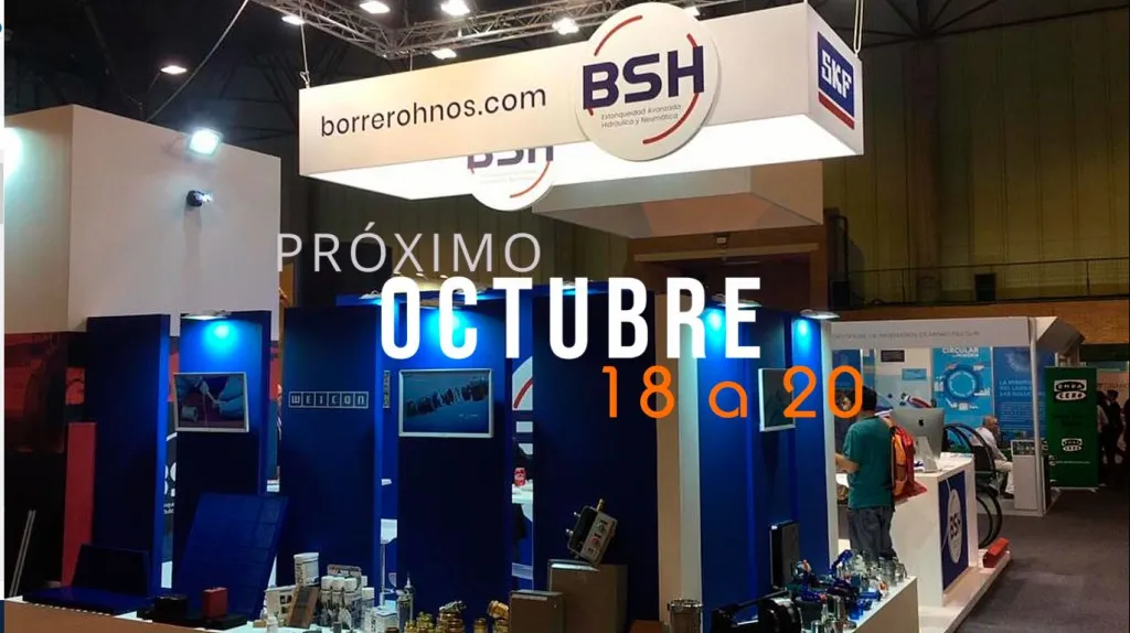 Stand de BSH en el Mining and Minerals Hall